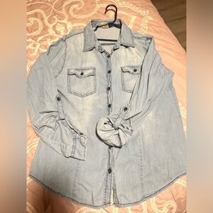 Light blue dress-up shirt
